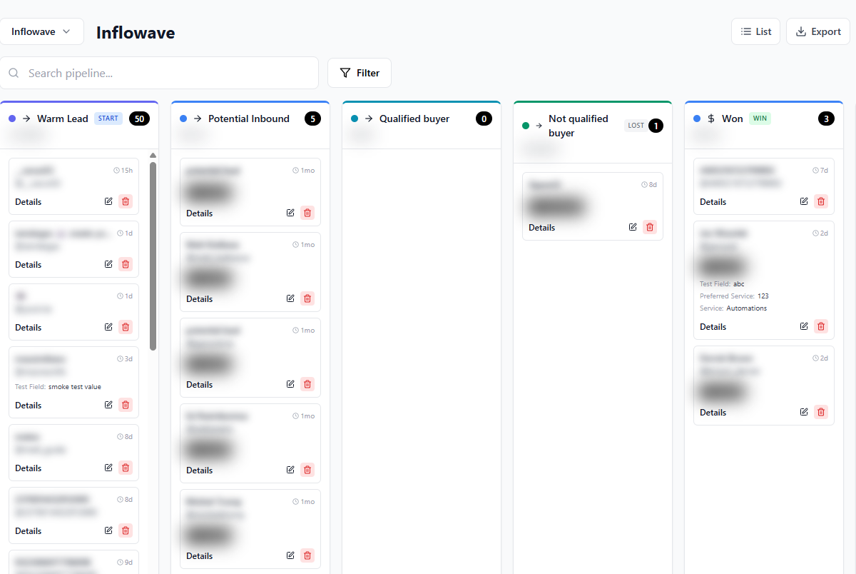 Inflowave Custom Objects - define your own data model