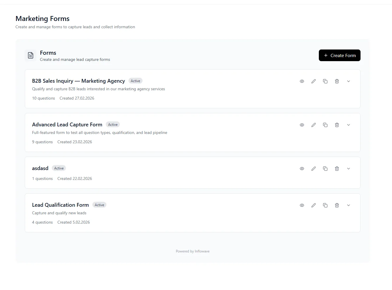 Capturing an audience you own with forms