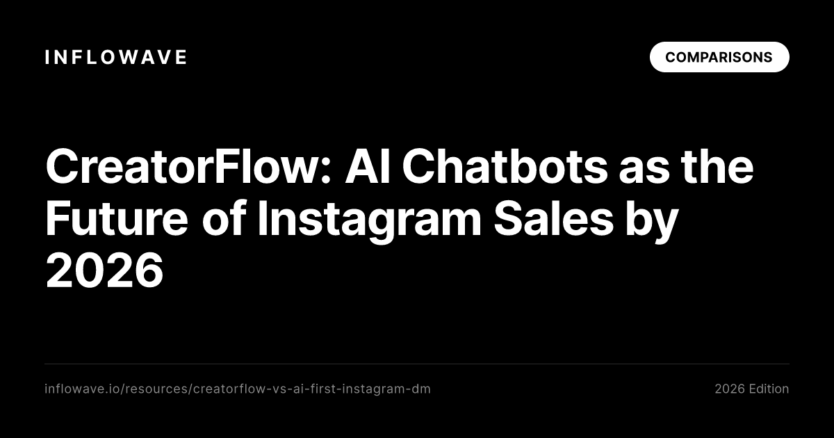 CreatorFlow: AI Chatbots as the Future of Instagram Sales by 2026