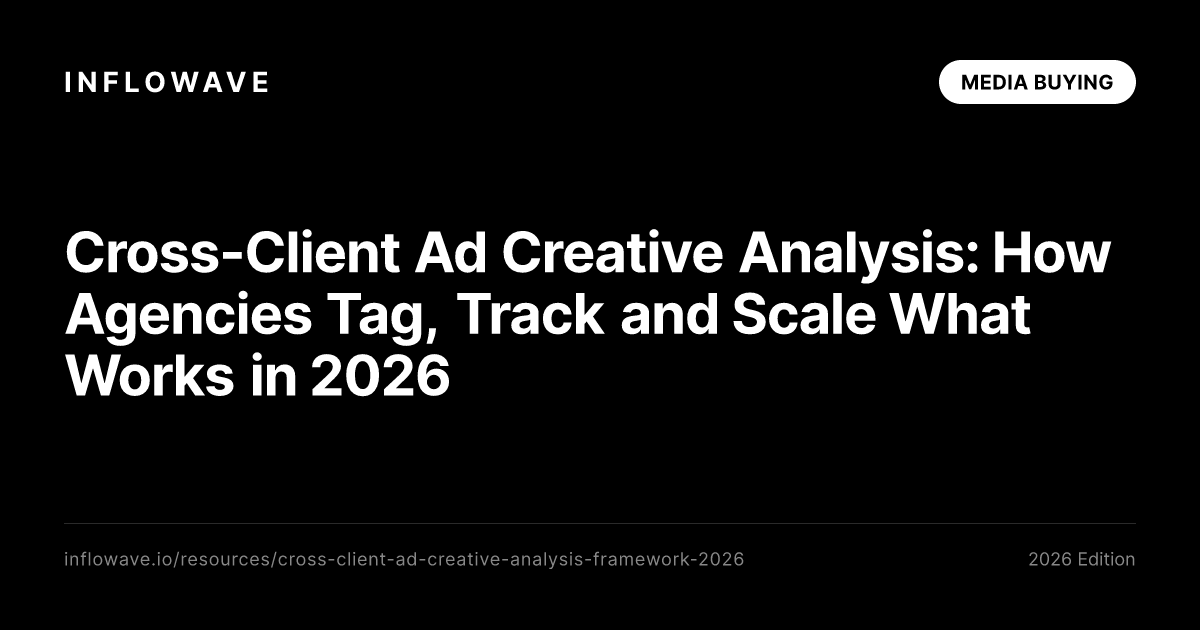 Cross-Client Ad Creative Analysis: How Agencies Tag, Track and Scale What Works in 2026