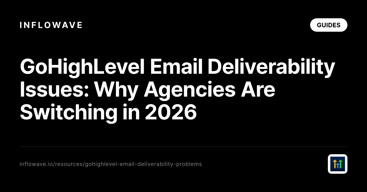 GoHighLevel Email Deliverability Issues: Why Agencies Are Switching in 2026