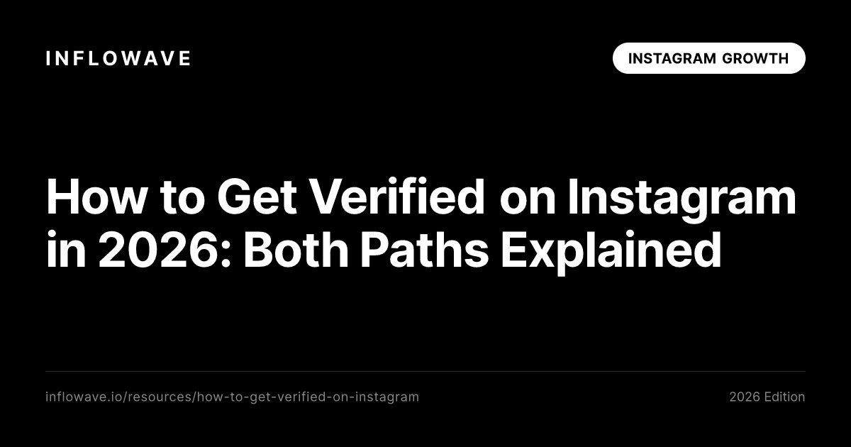How to Get Verified on Instagram in 2026: Both Paths Explained