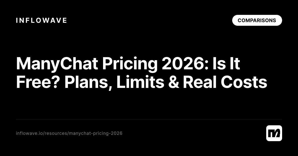 ManyChat Pricing 2026: Is It Free? Plans, Limits & Real Costs