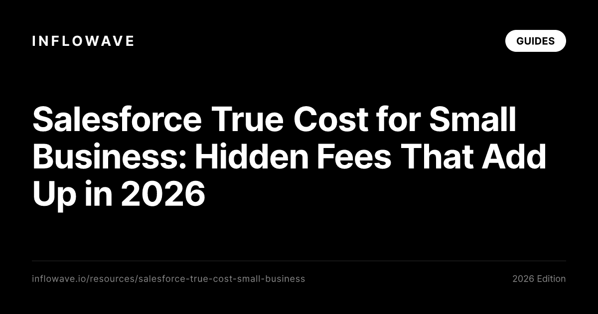 Salesforce True Cost for Small Business: Hidden Fees That Add Up in 2026