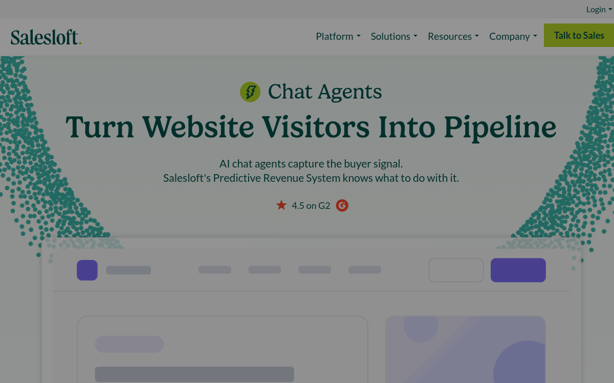 Drift product interface