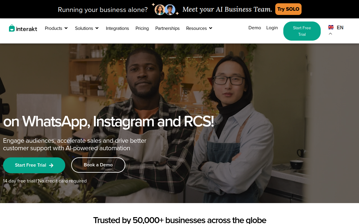 Interakt product interface