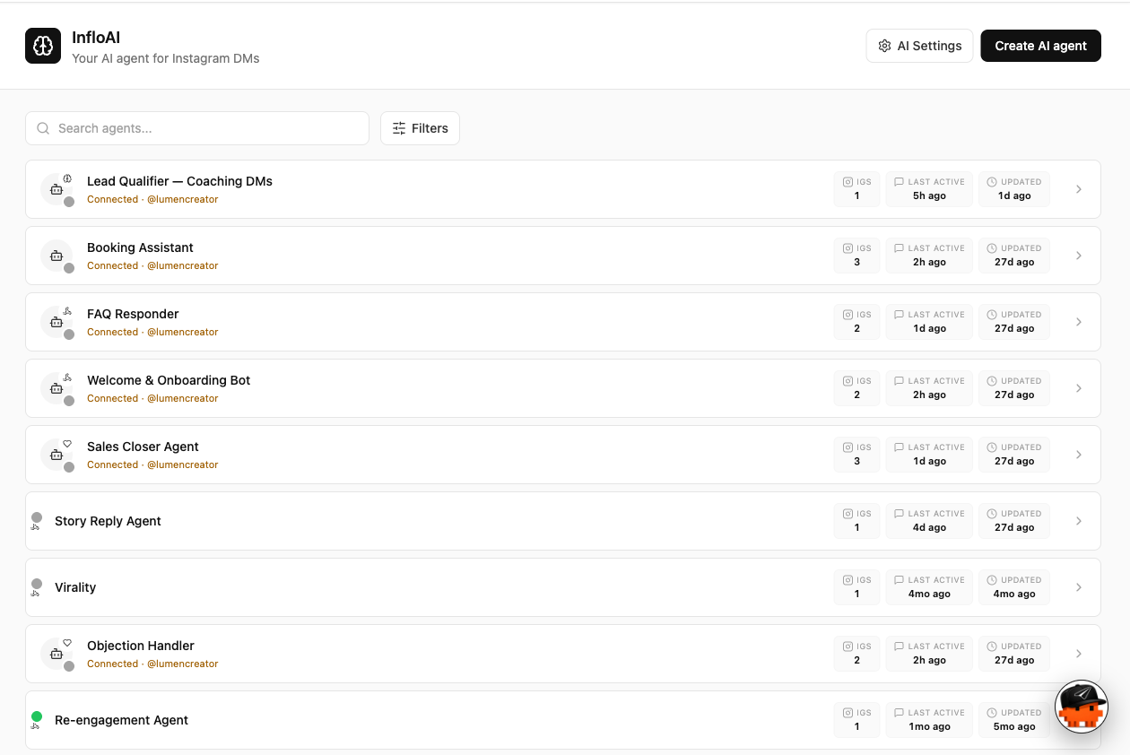 Turn profile visits into tracked leads